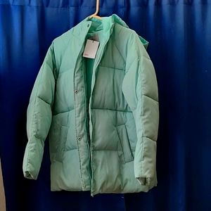 ASOS Mint Green Puffy Jacket - M